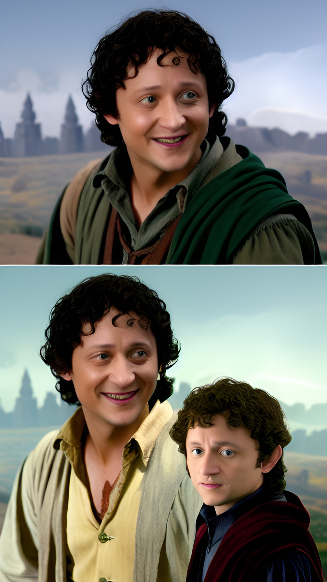 rob schneider is frodo in lord of the rings preview