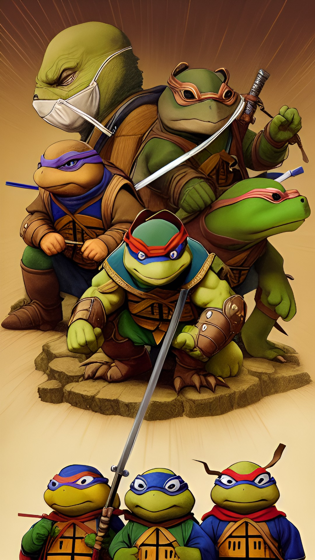 da vinci and the ninja turtles preview