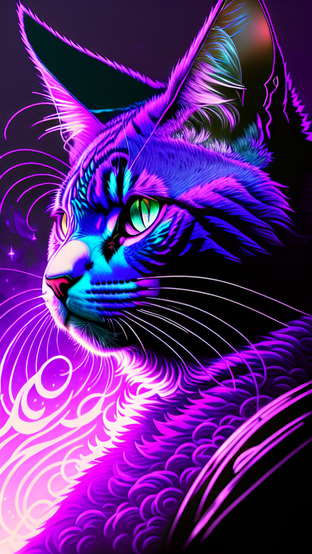 purple cat preview