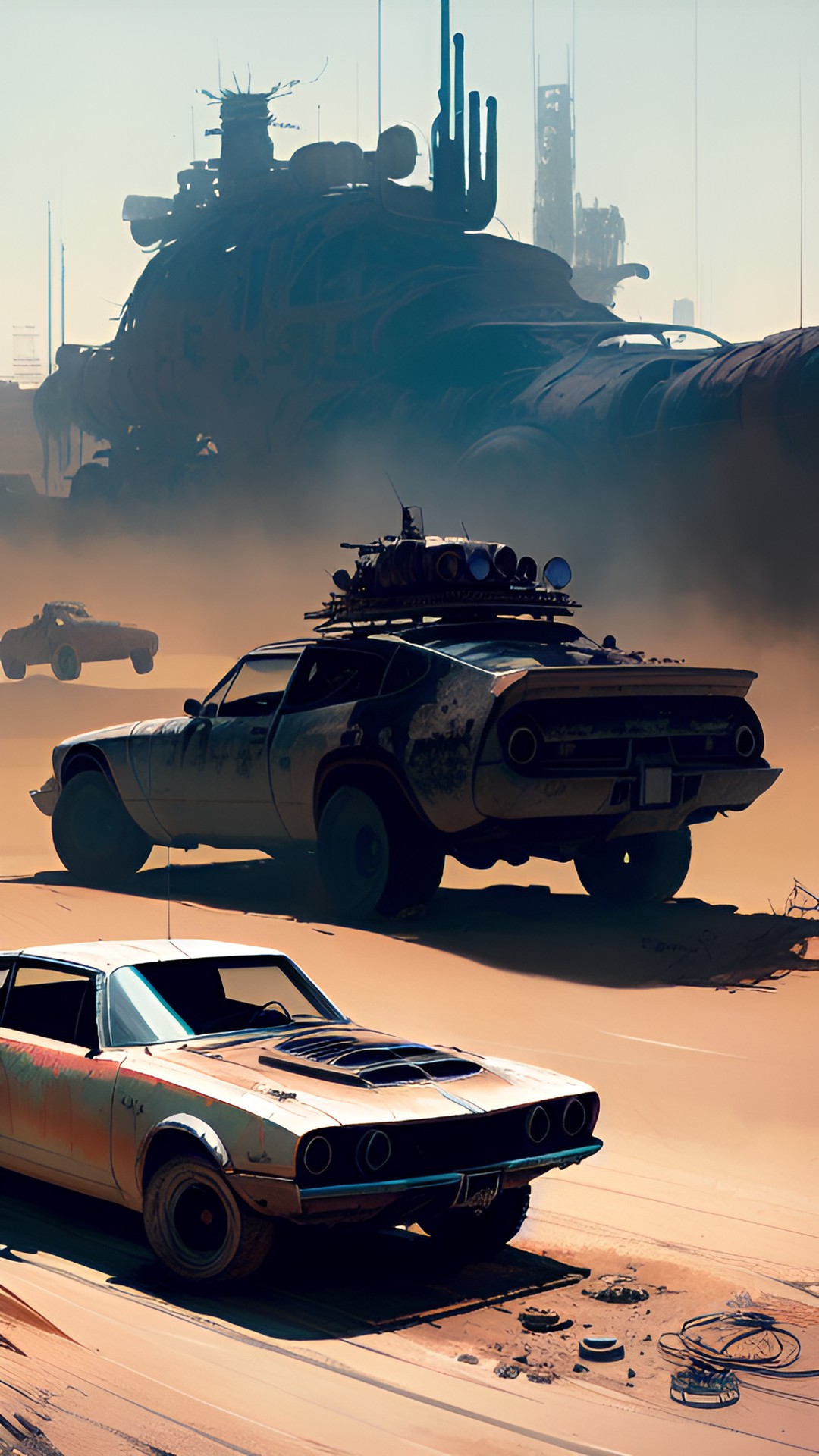 mad max, post apocalyptic cars, desert preview