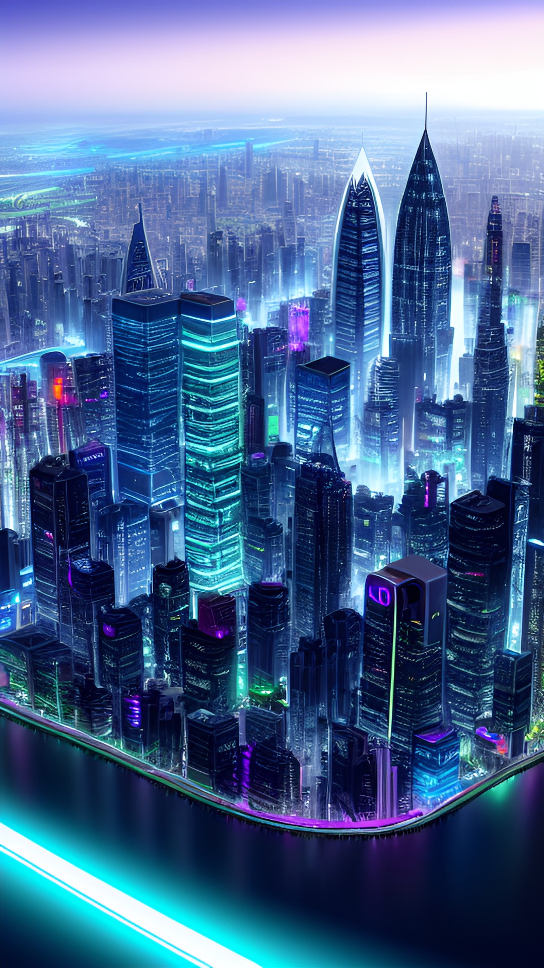 new jork - futuristic city preview