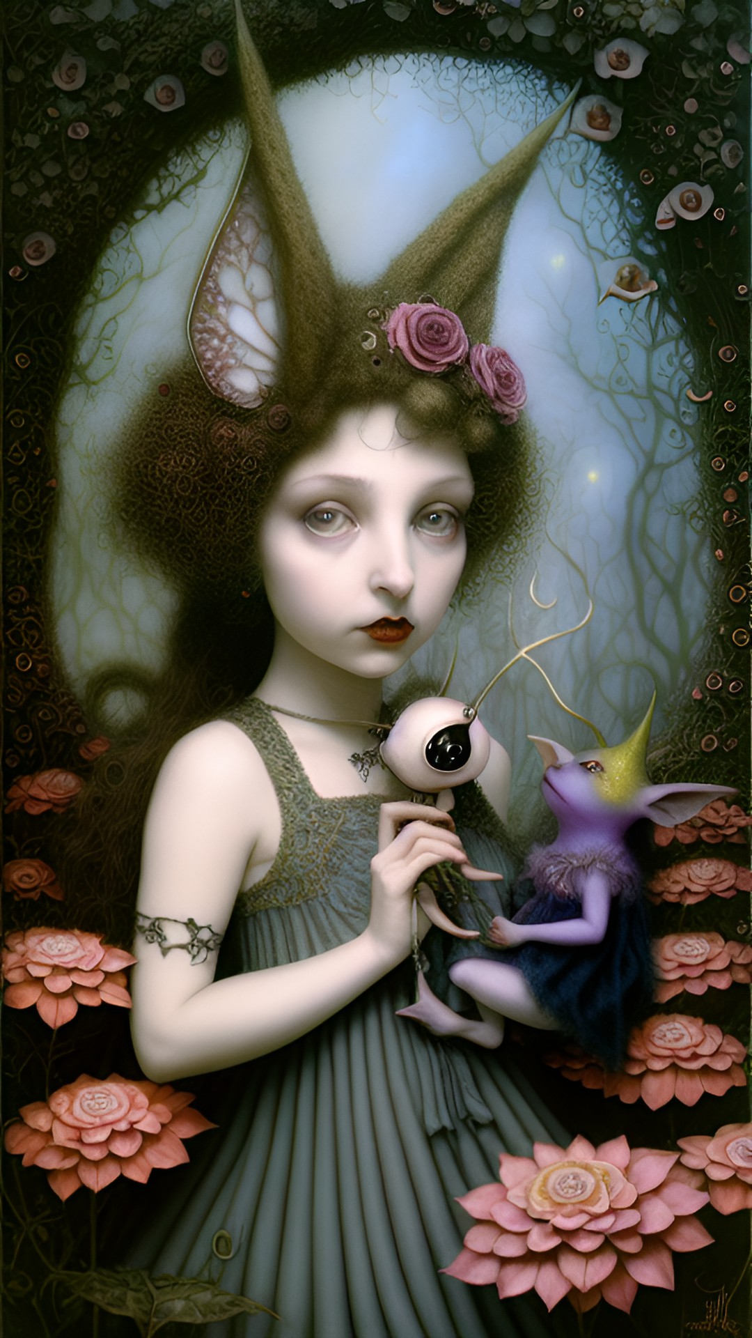 brian froud, mark ryden, fairy, tim burton’s animation style preview