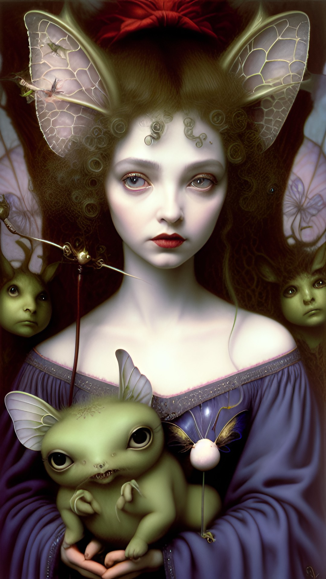 brian froud, mark ryden, fairy, tim burton’s animation style preview