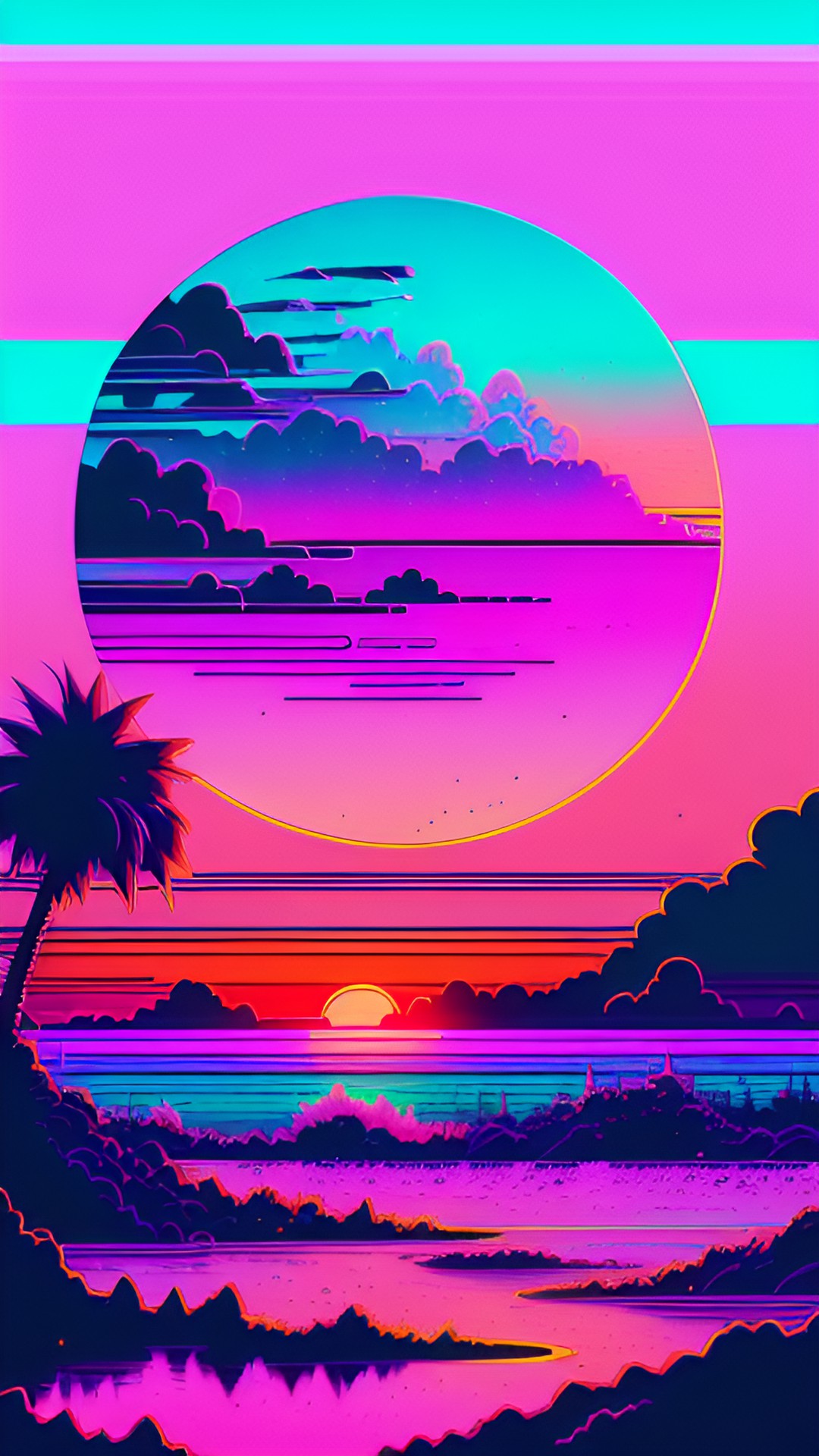 pink sunset preview