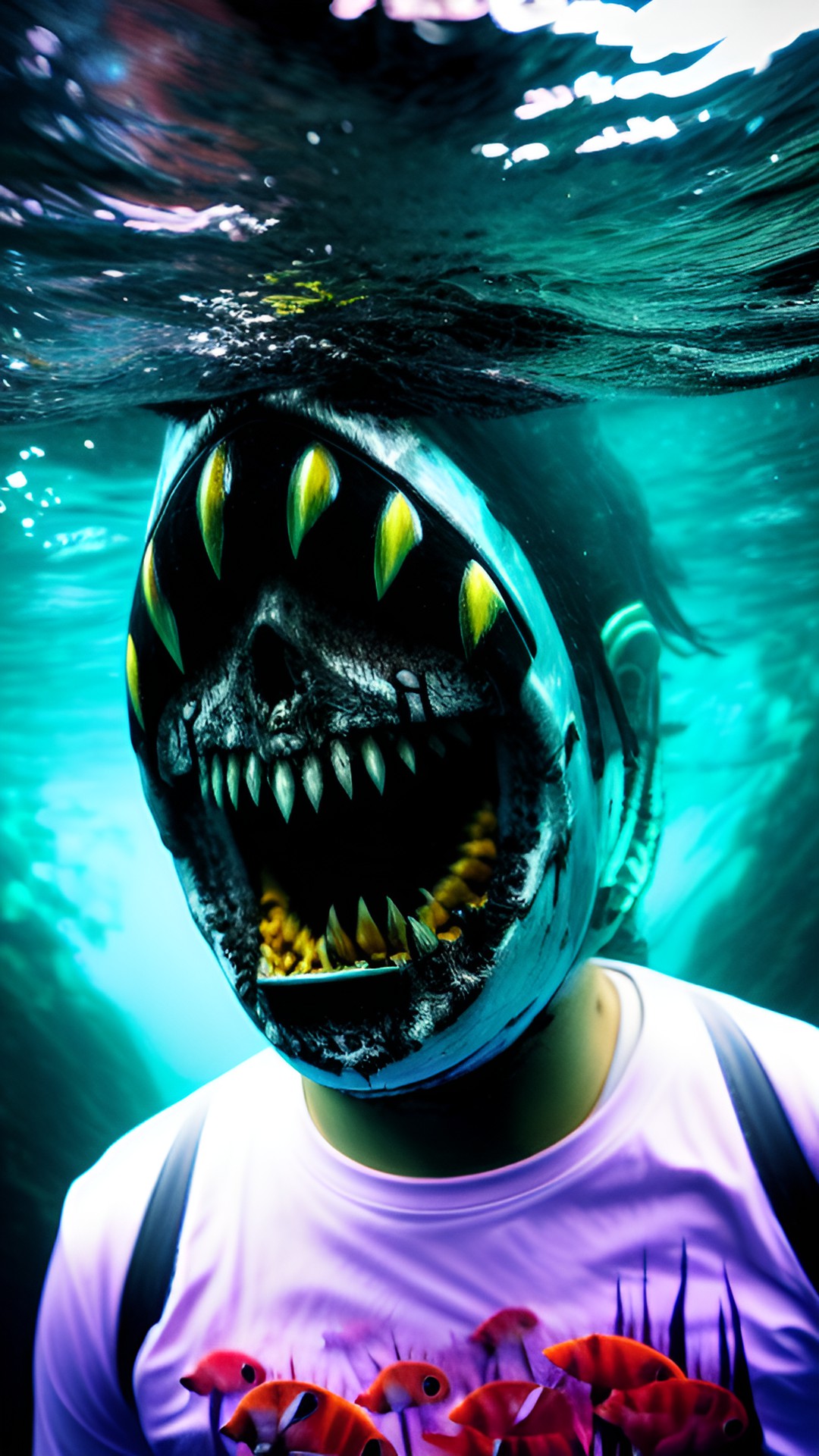 fear of deep water, darkness, creatures lurking, underwater, horrors preview