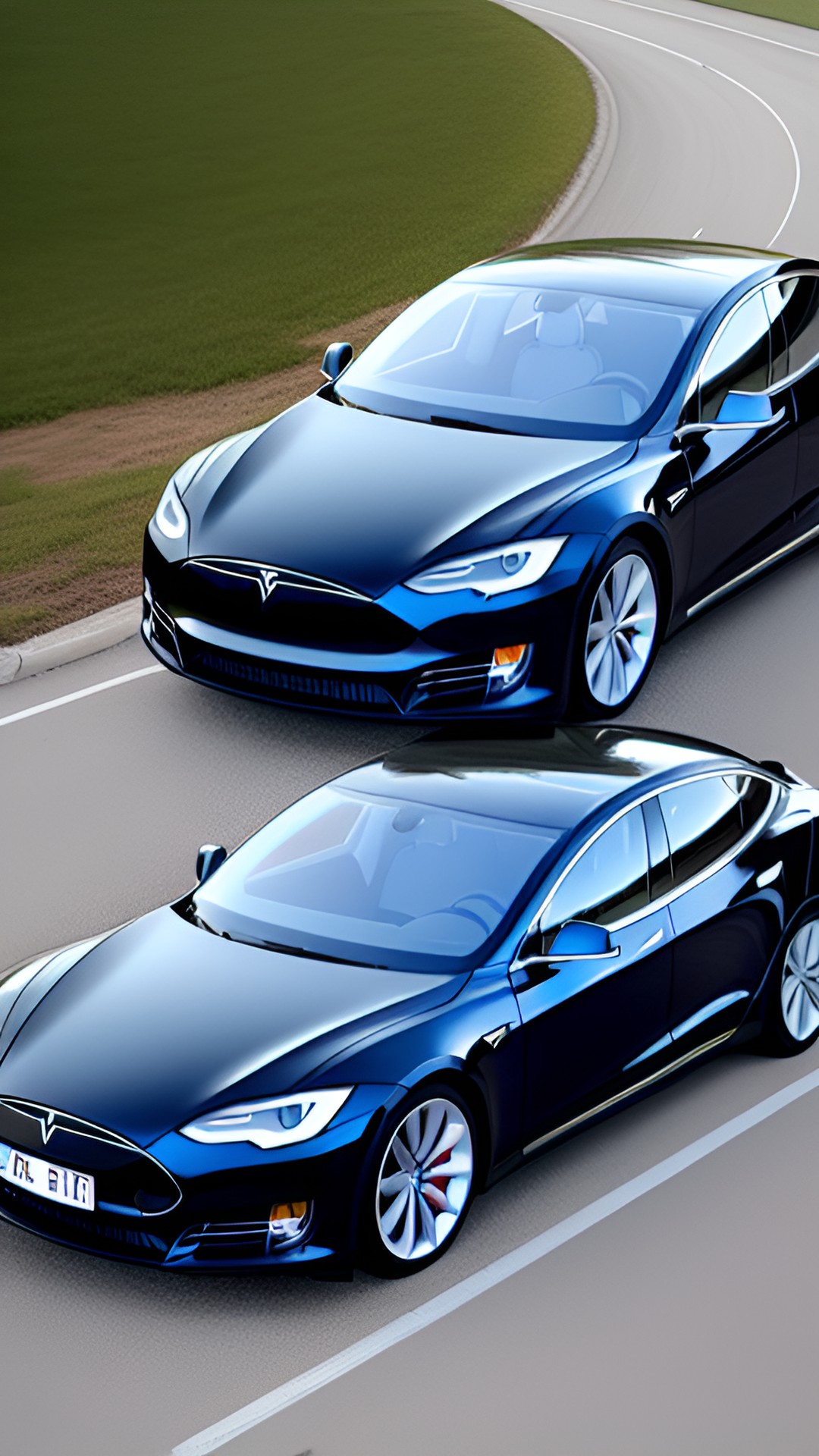 tesla car preview