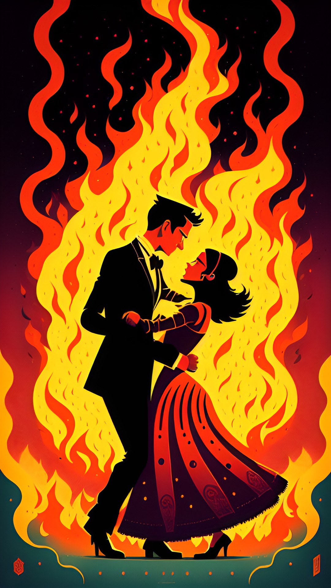 ballroom dancing into the flames preview