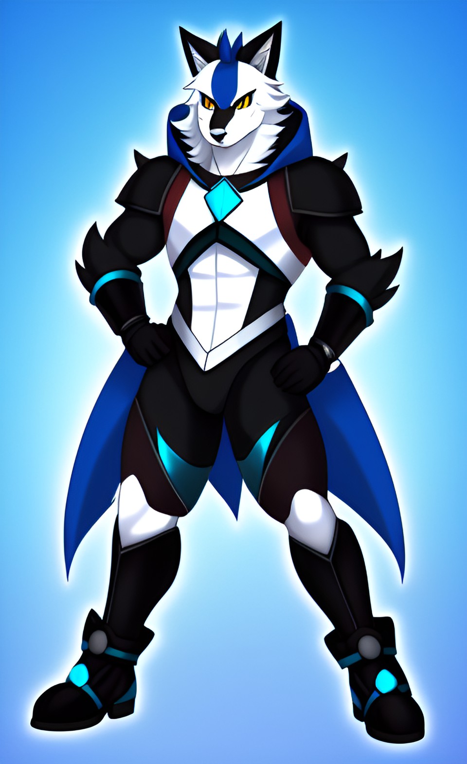 uploaded on e621 furry art anthro shining armor male preview