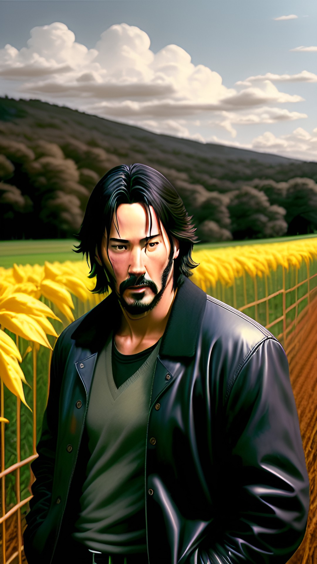 keanu reeves on a farm preview