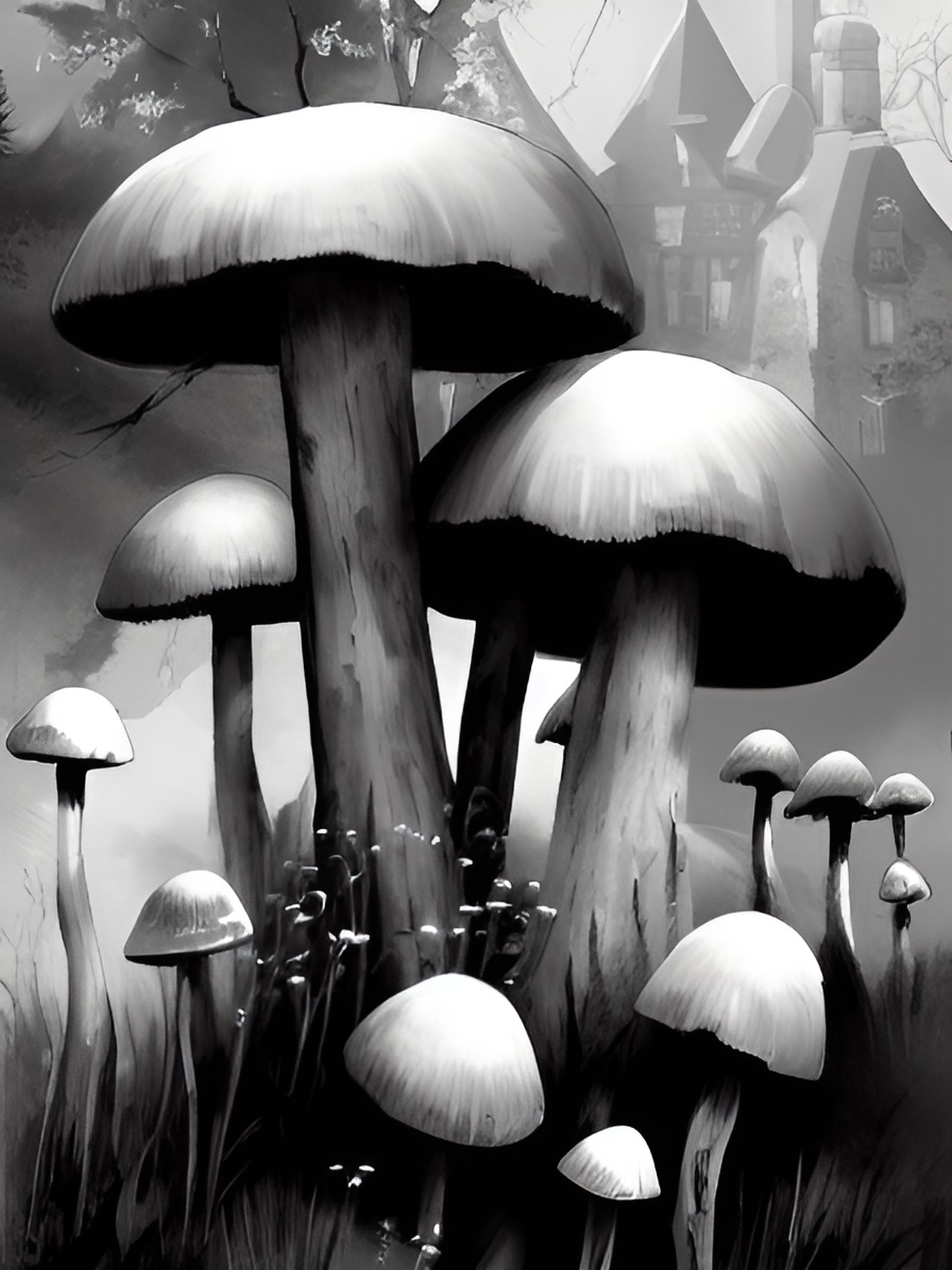 Shrooms - fairytale mushrooms preview