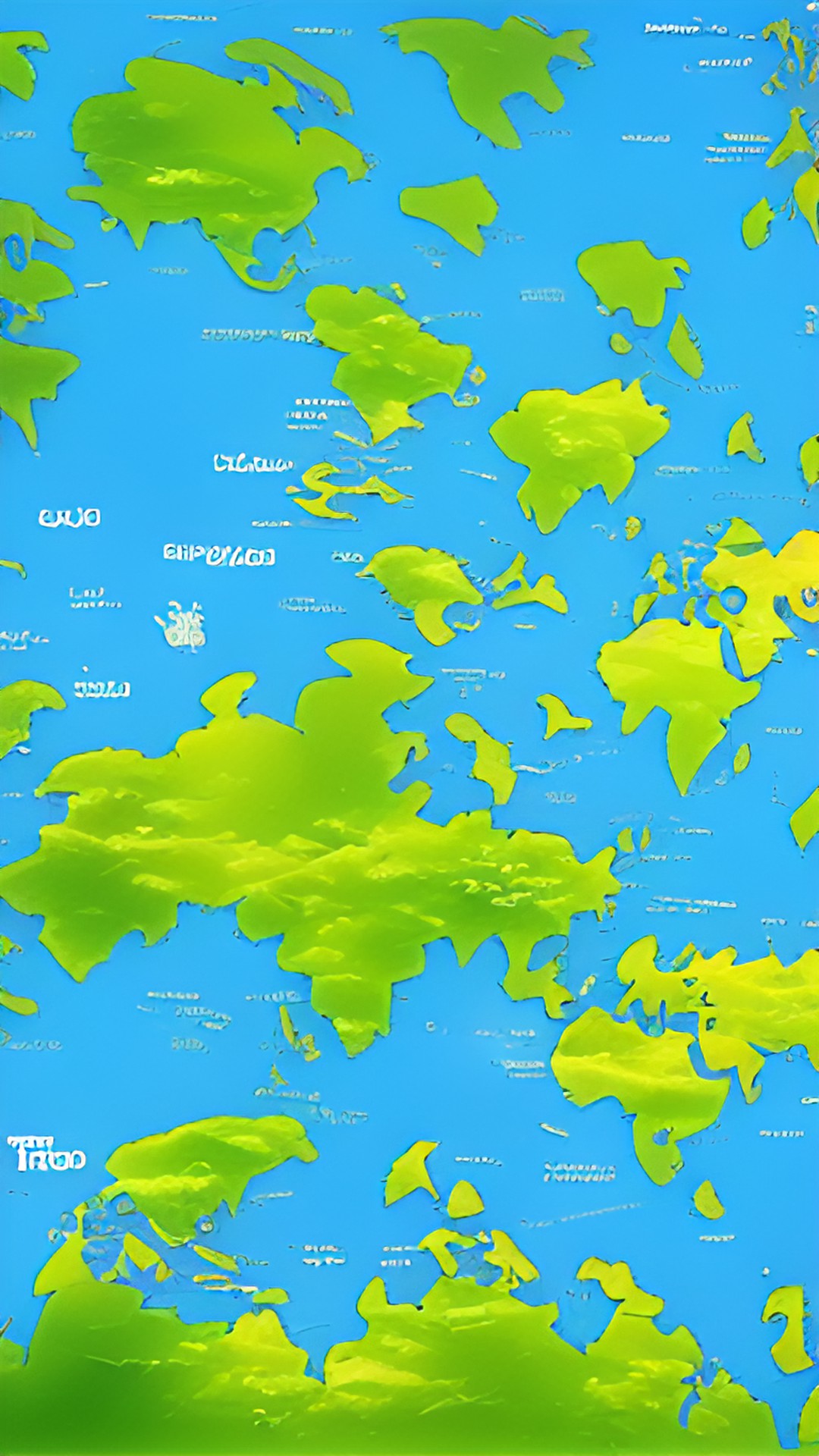 map of the world in 1812￼ preview