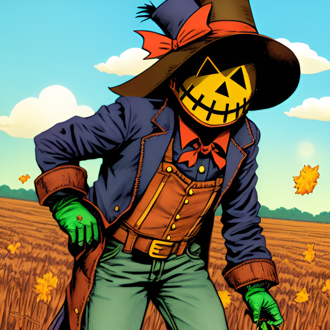 crunchy scarecrow frankenstein preview