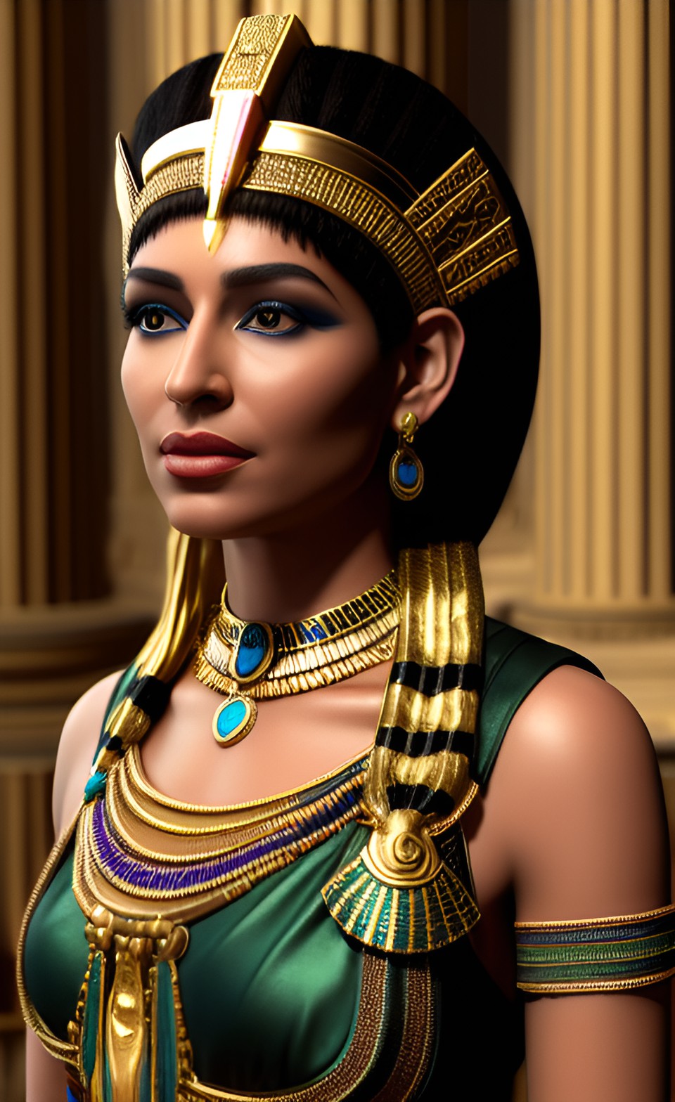 hyperrealistic cleopatra preview