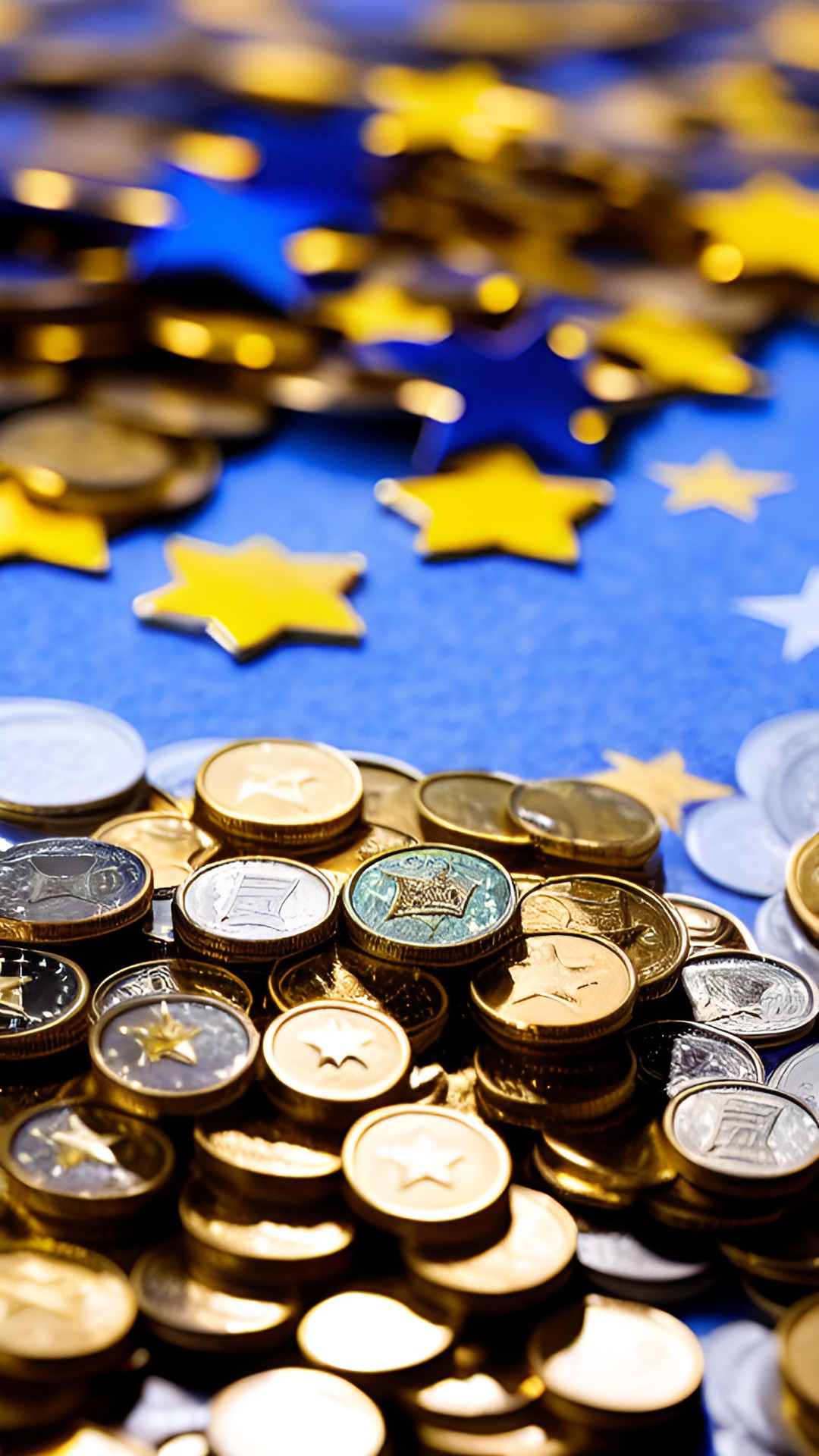 euro coins falling from the sky preview