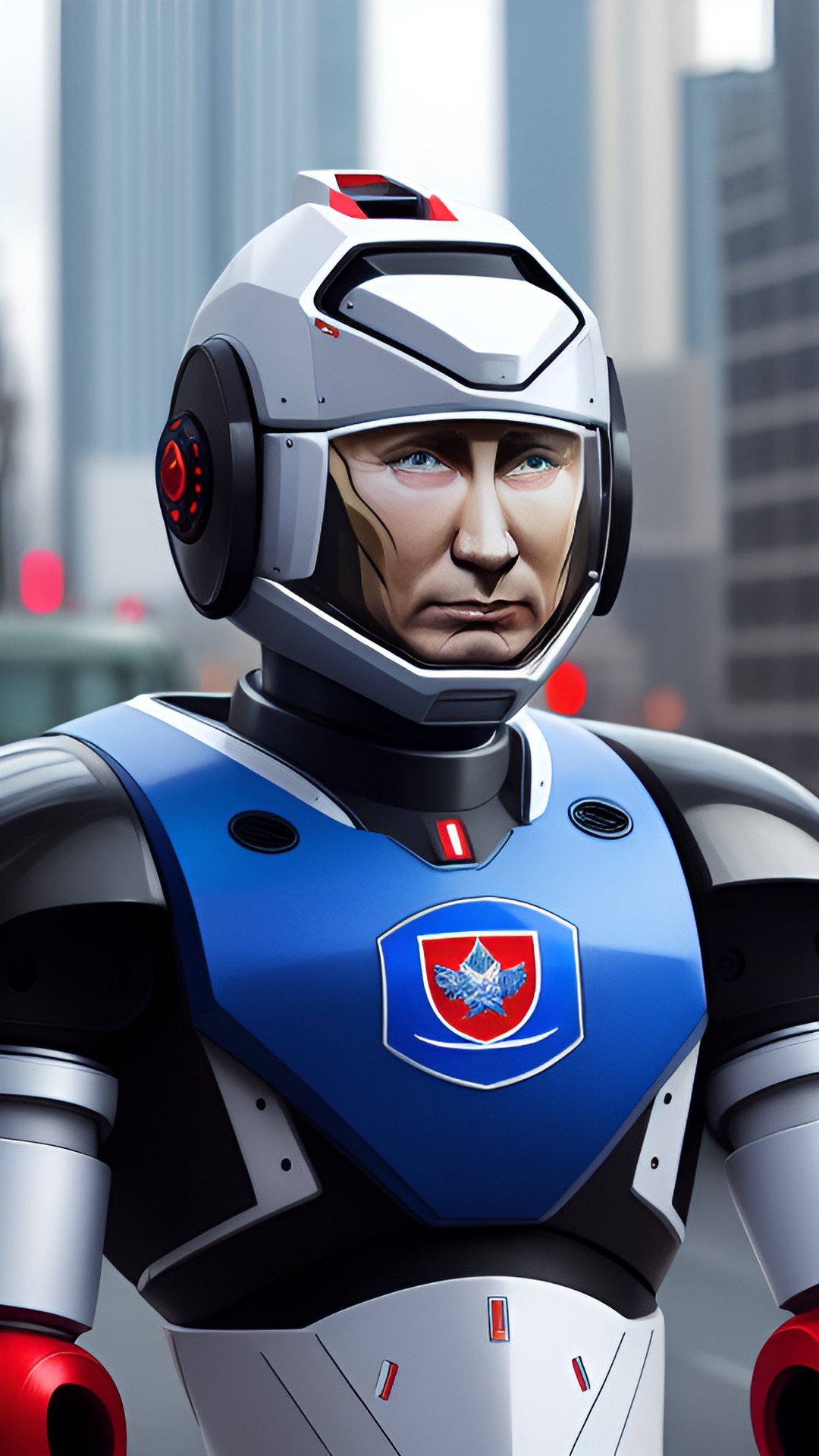 putin cyborg робот убийца russian robot killer президен�� путин лицо preview