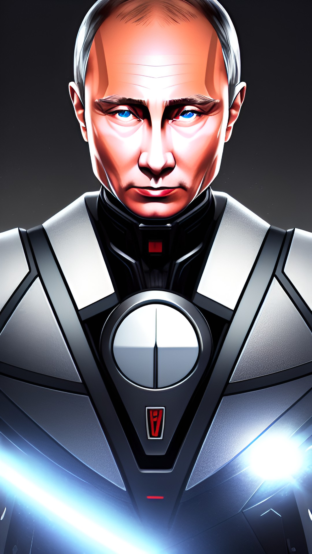 putin cyborg робот убийца russian robot killer президент путин лицо стреляет из бластеров preview