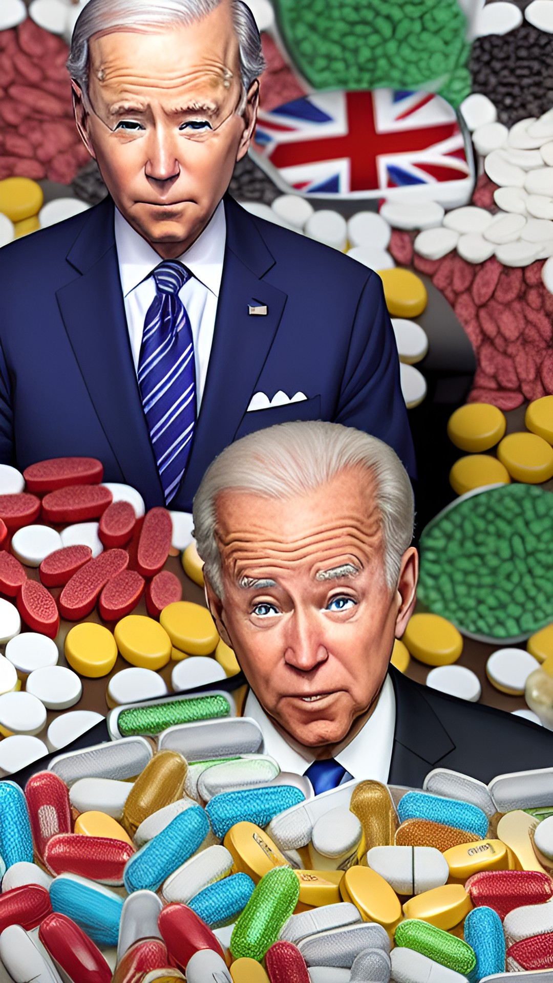 president biden eating pills, a lot of pills, куча таблеток, горы таблеток, президент сша джо байден лицо, ест таблетки, tablets for biden preview