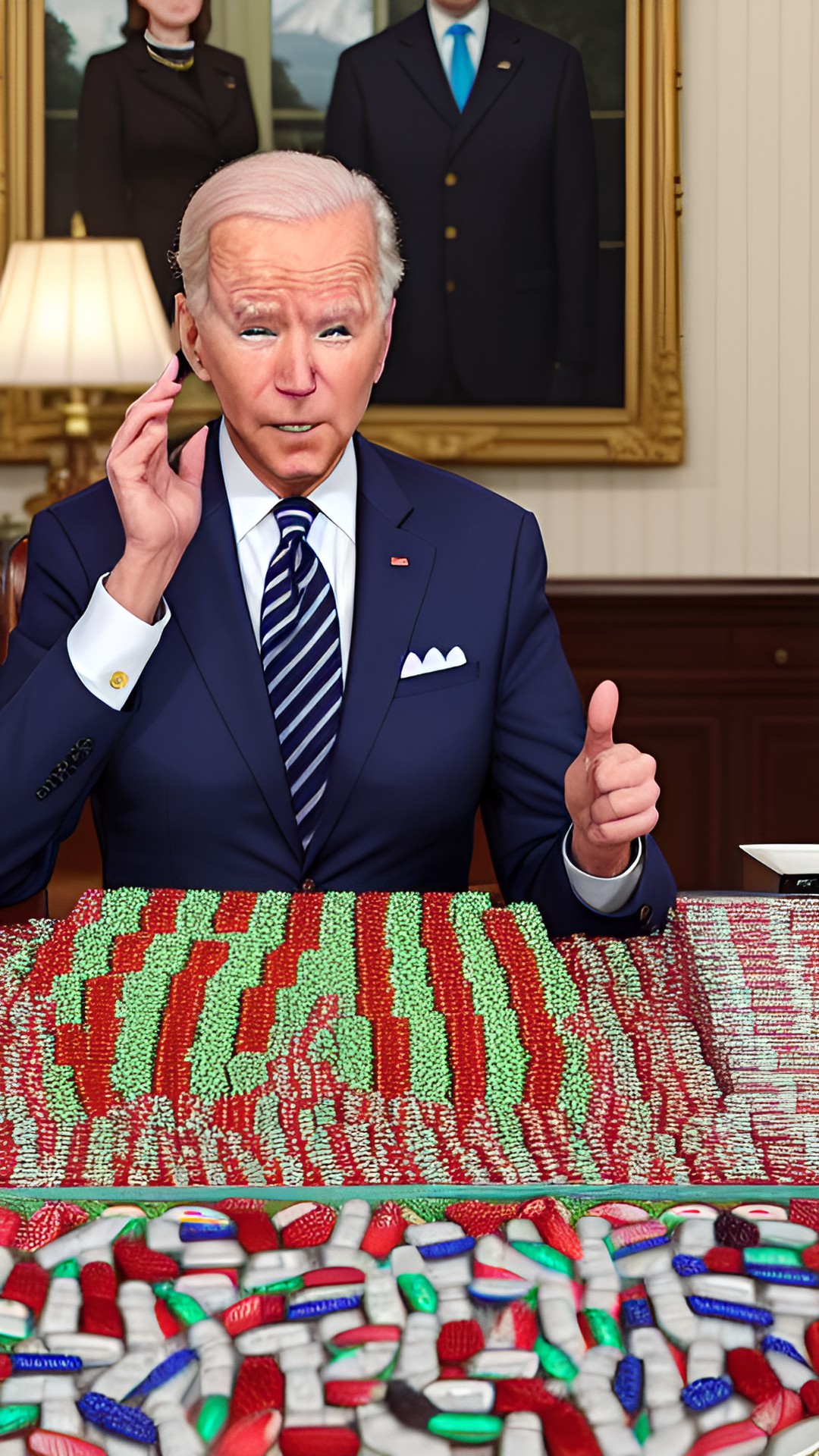 president biden eating pills, a lot of pills, куча таблеток, горы таблеток, президент сша джо байден лицо, ест таблетки, tablets for biden preview