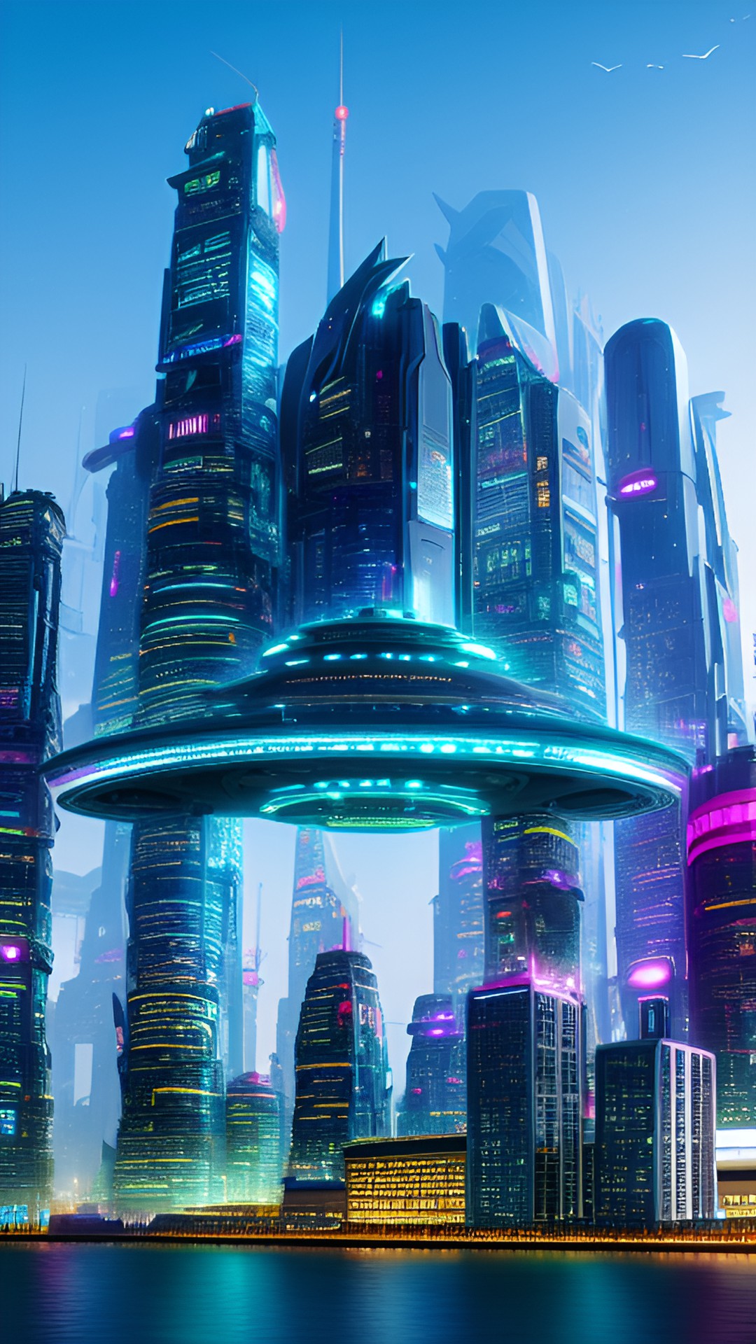 futuristic city preview