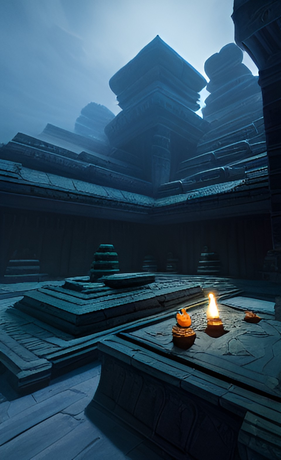 dark temple preview