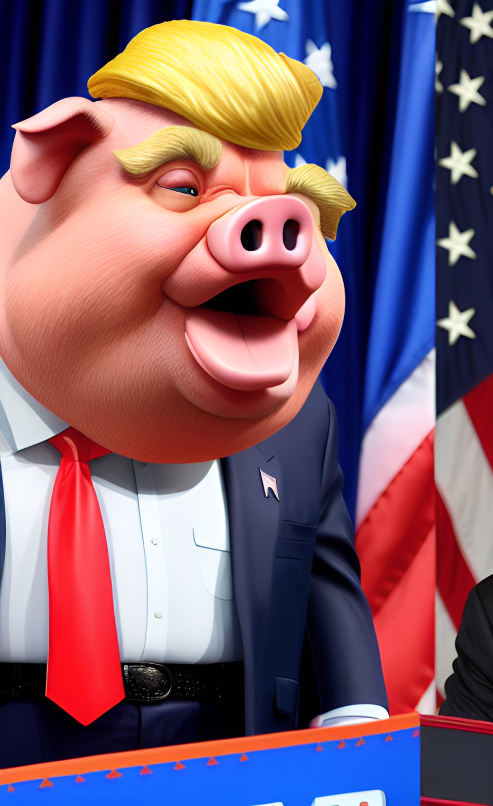 trump pig preview