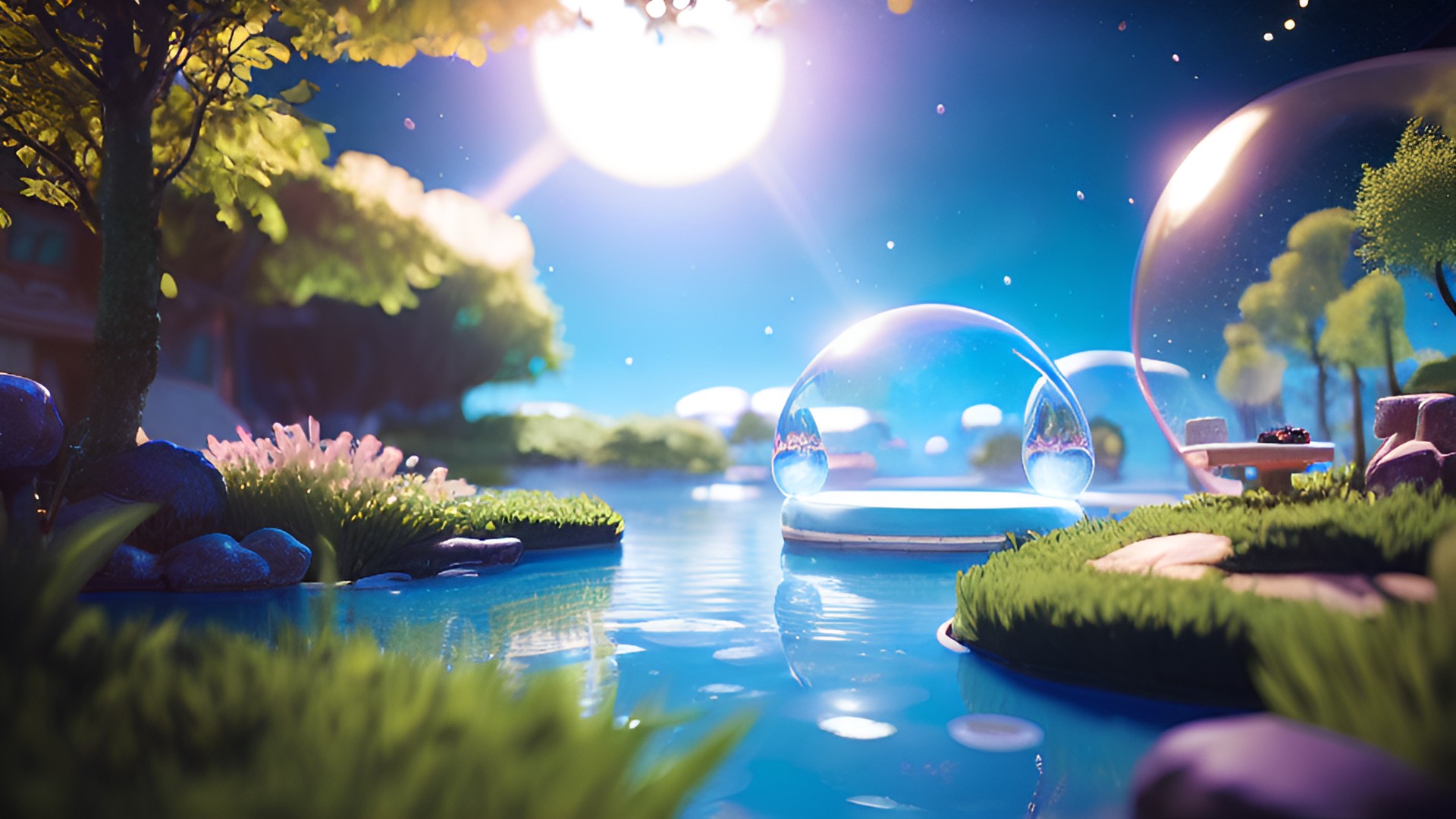 Bubble Land - worlds inside bubbles preview