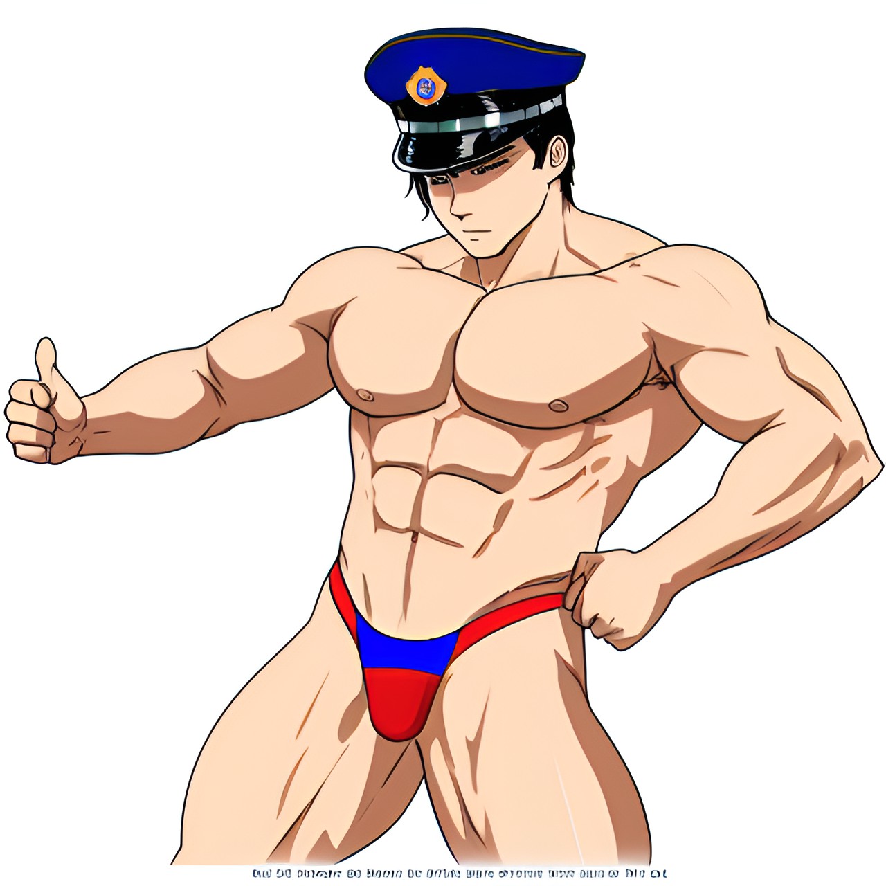 gachimuchi russian police preview