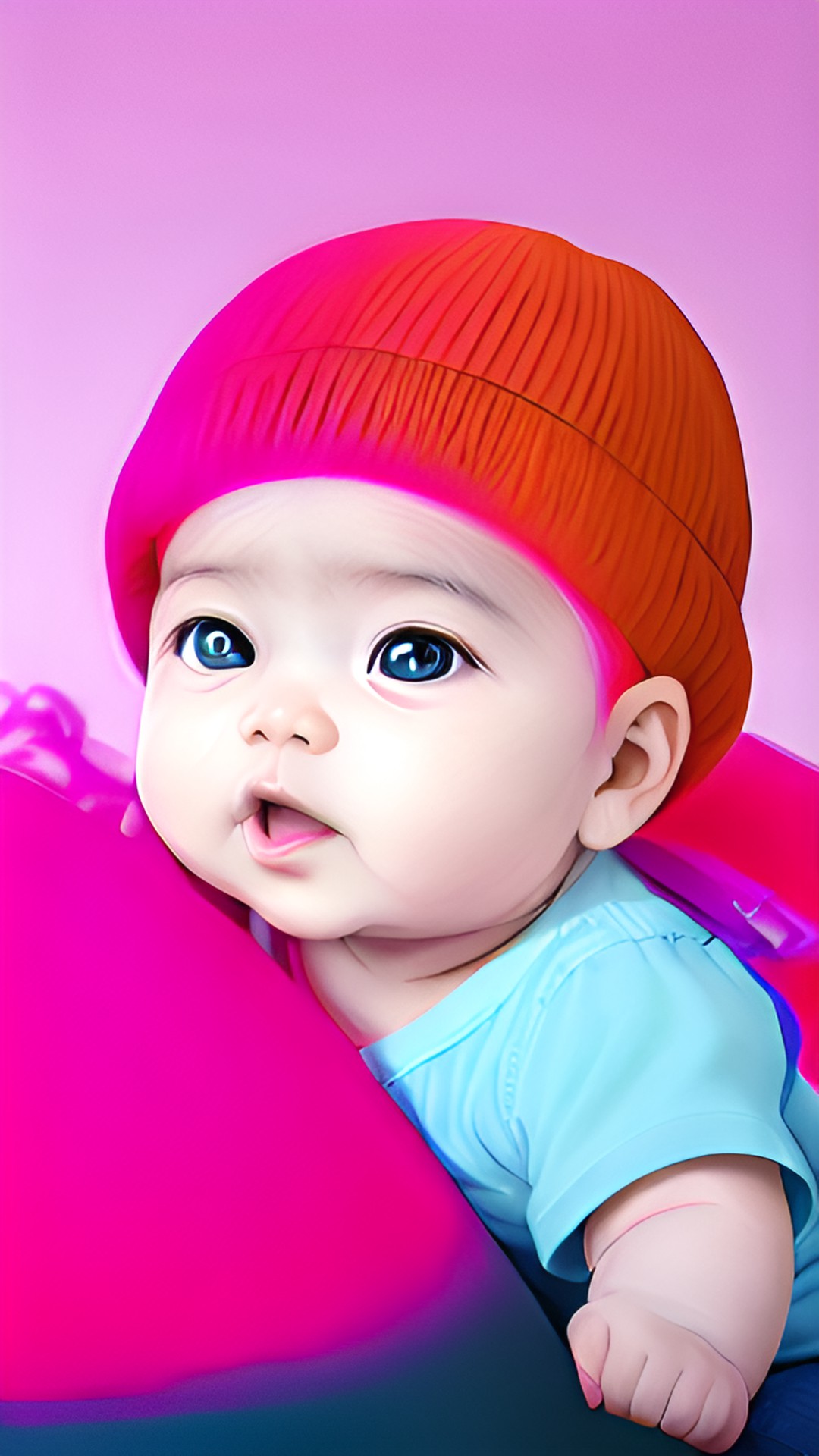 cute - realistic baby preview