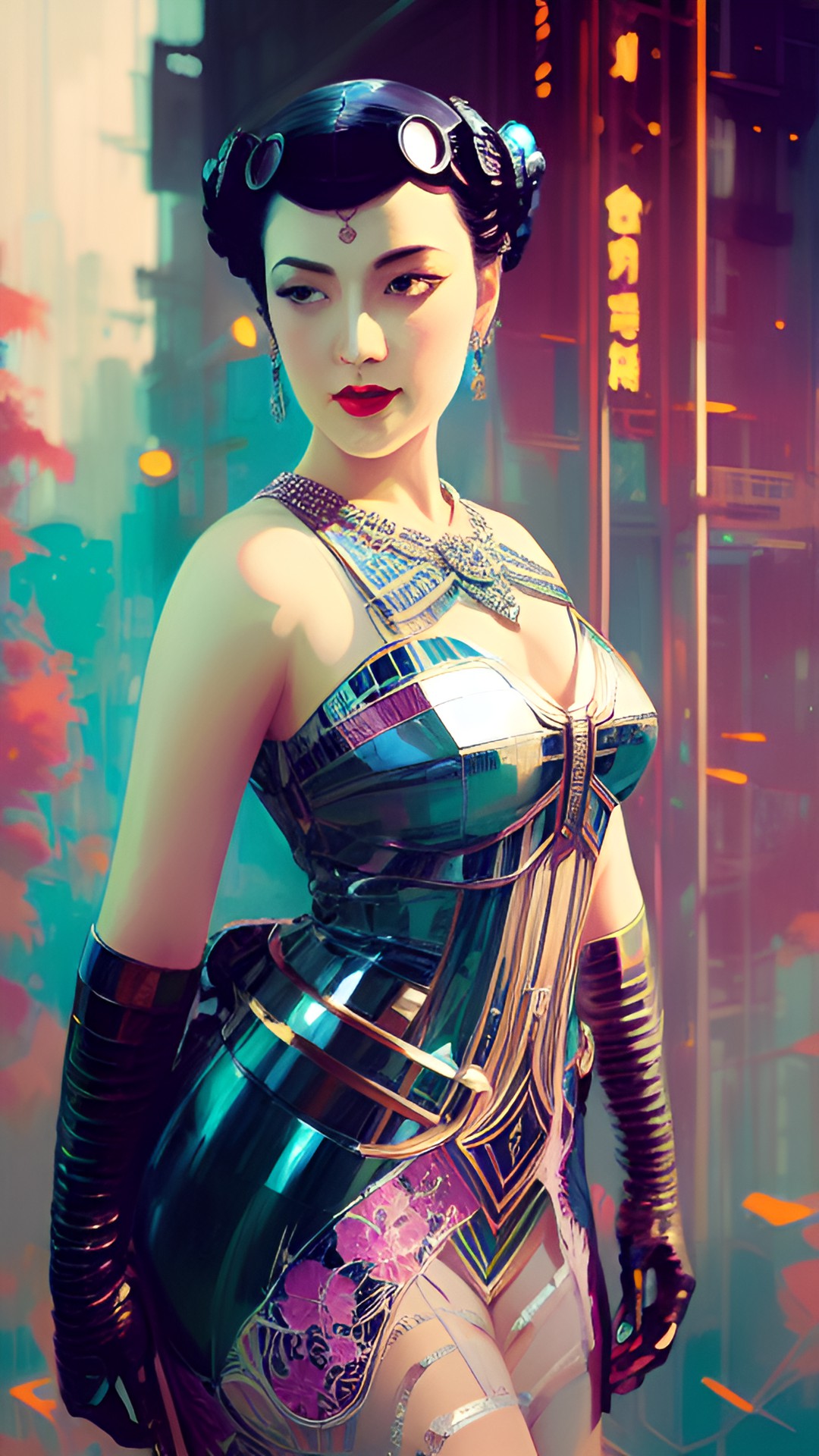 art deco pinup preview