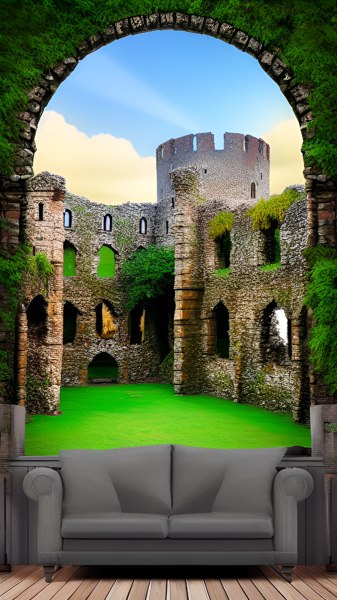 ruined castle preview