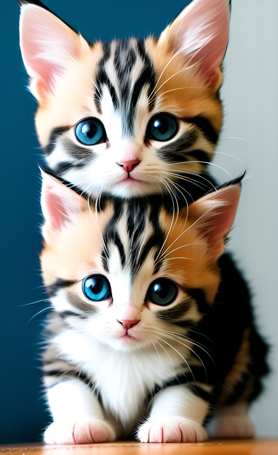 Double Trouble - cute kitten preview