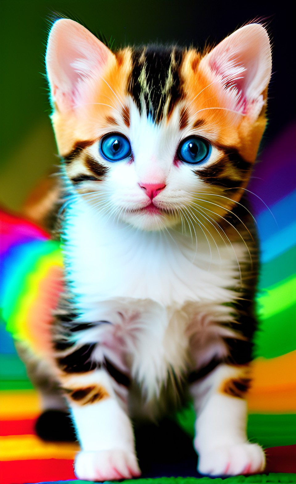 rainbow kitten preview