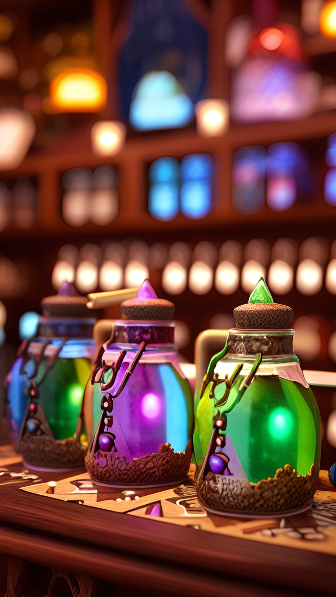 magical potions at the sorceress cafe preview