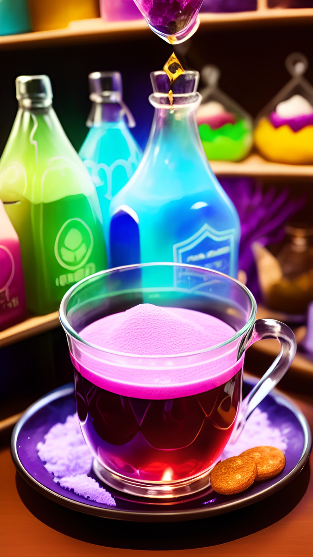 magical potions at the sorceress cafe preview