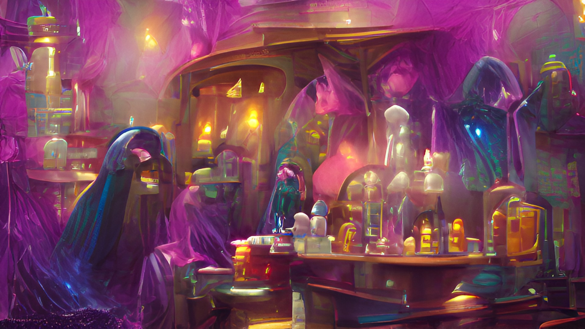 magical potions at the sorceress cafe preview