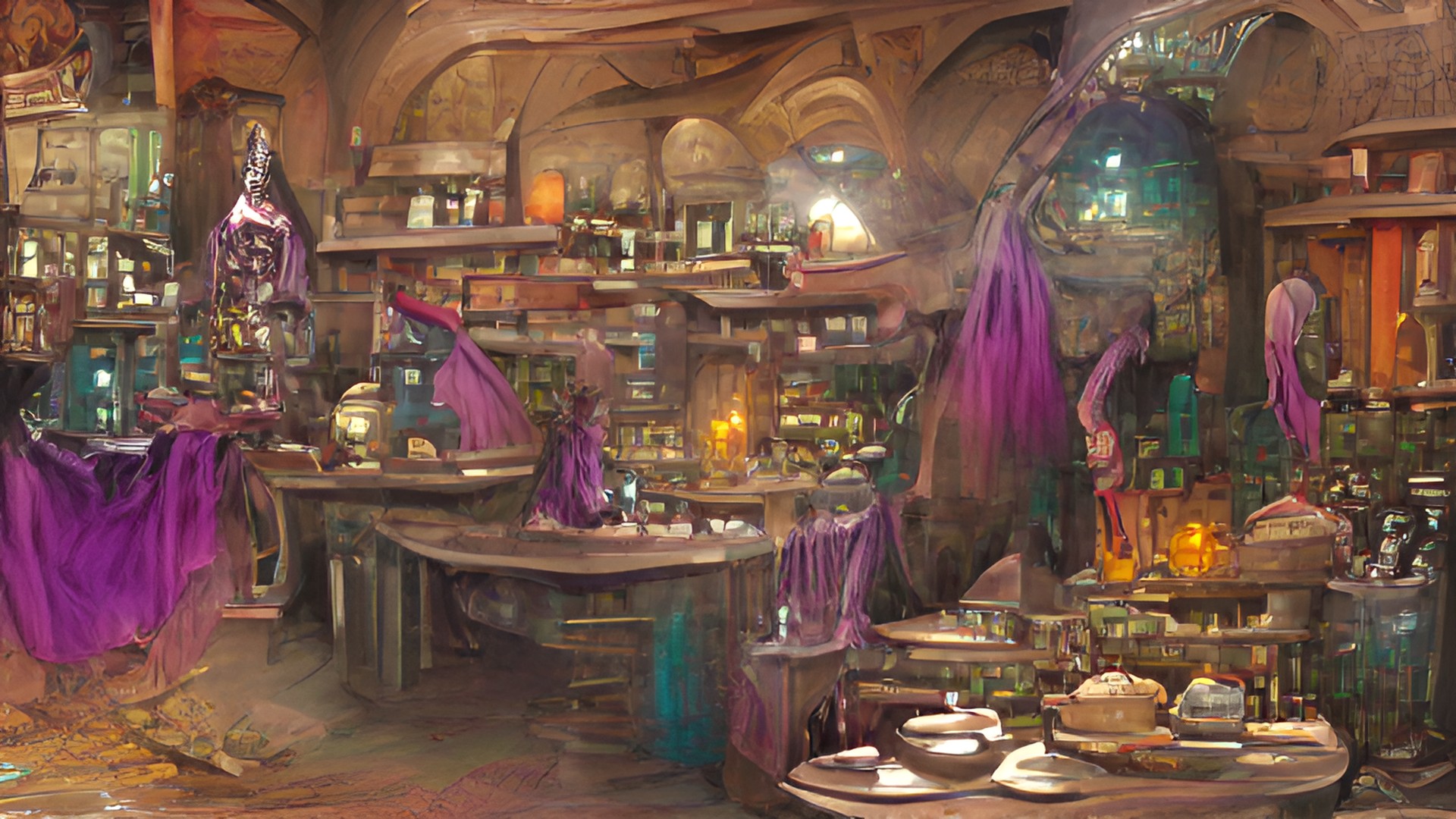 Arcane Café - magical potions at the sorceress cafe preview