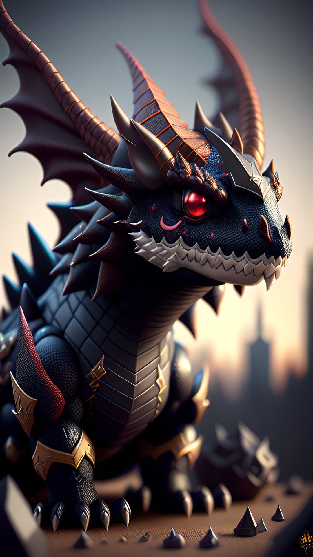 chaos dragon, chaos, dragon, black, detailed, ultra detailed, hyper detailed, high resolution, fantasy art, fantasy preview