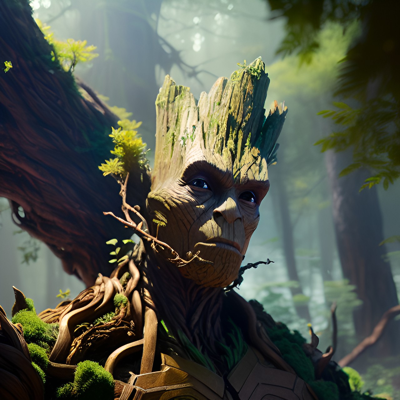 groot tree beard preview