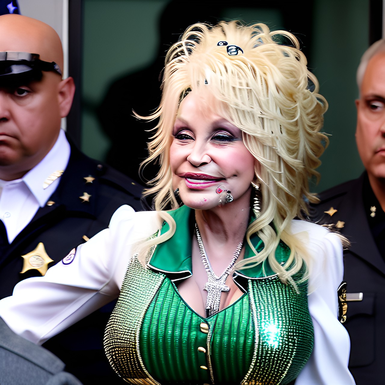 dolly parton arrested preview