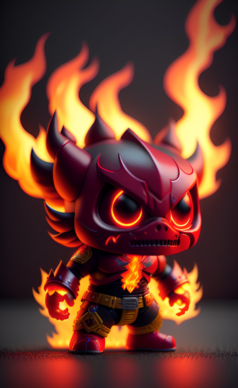 fire demon preview