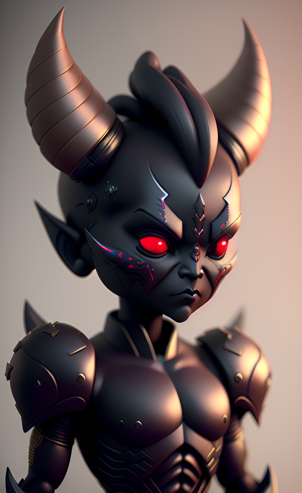 androgynous demon preview