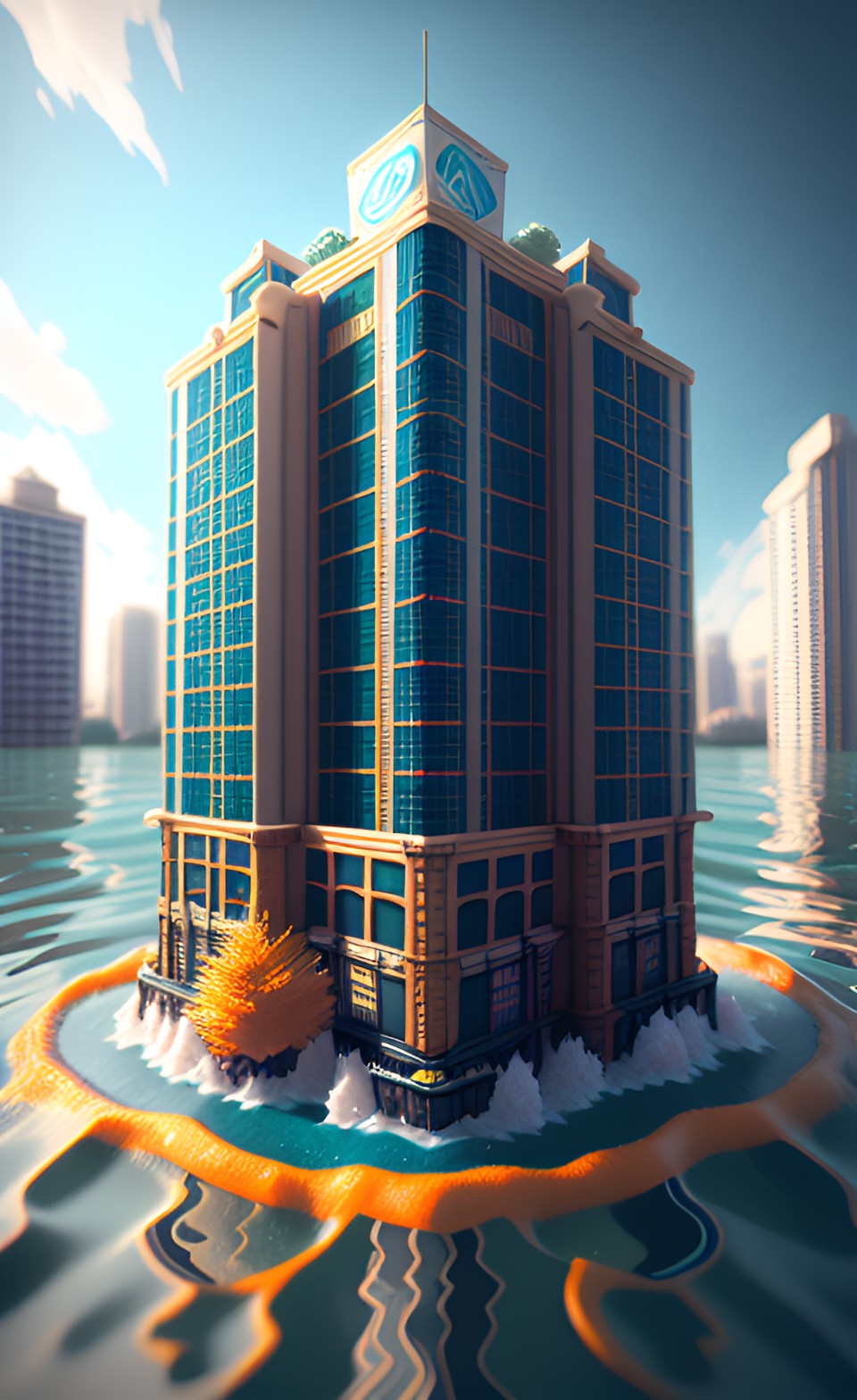 city under water preview