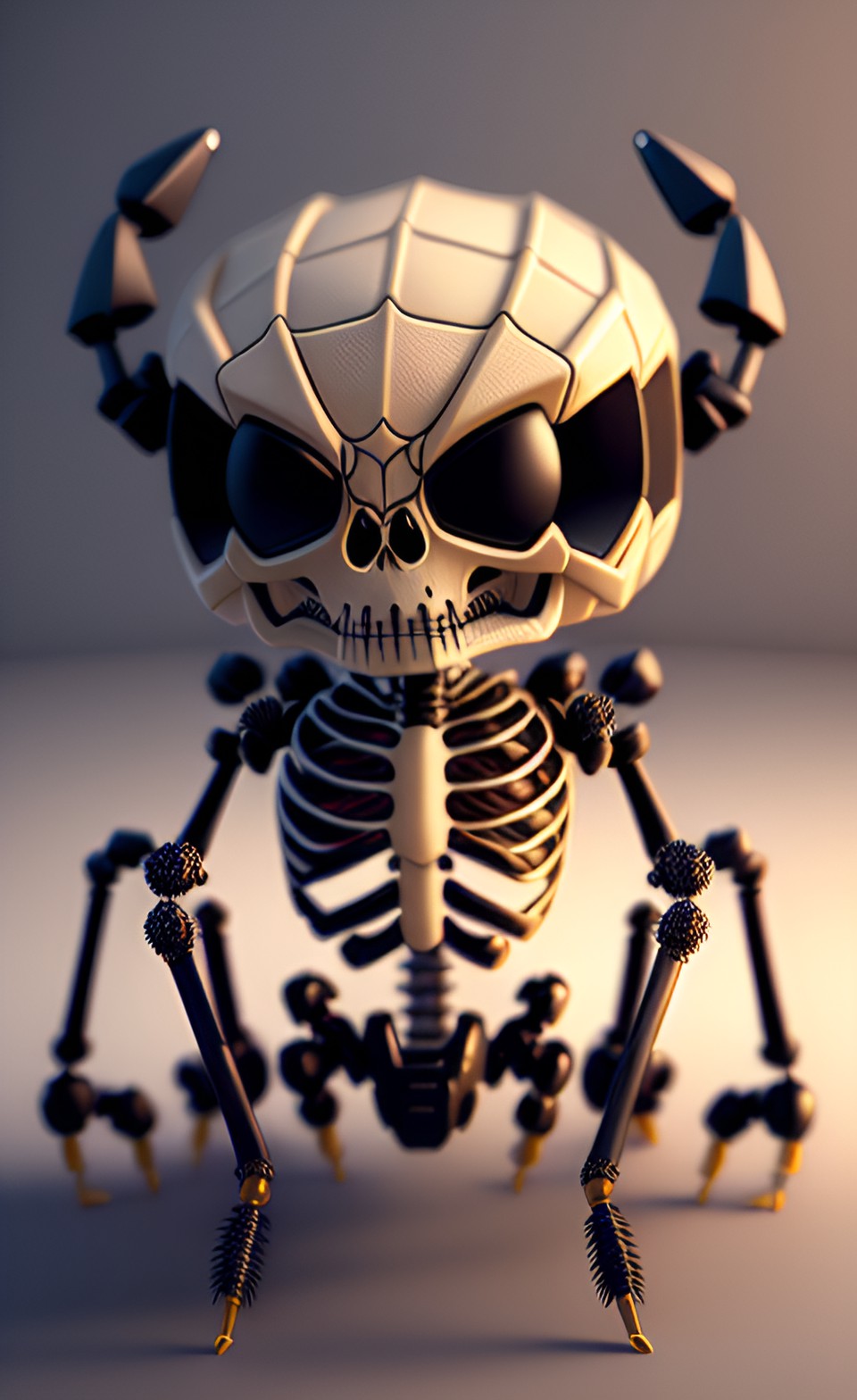 spider skeleton preview