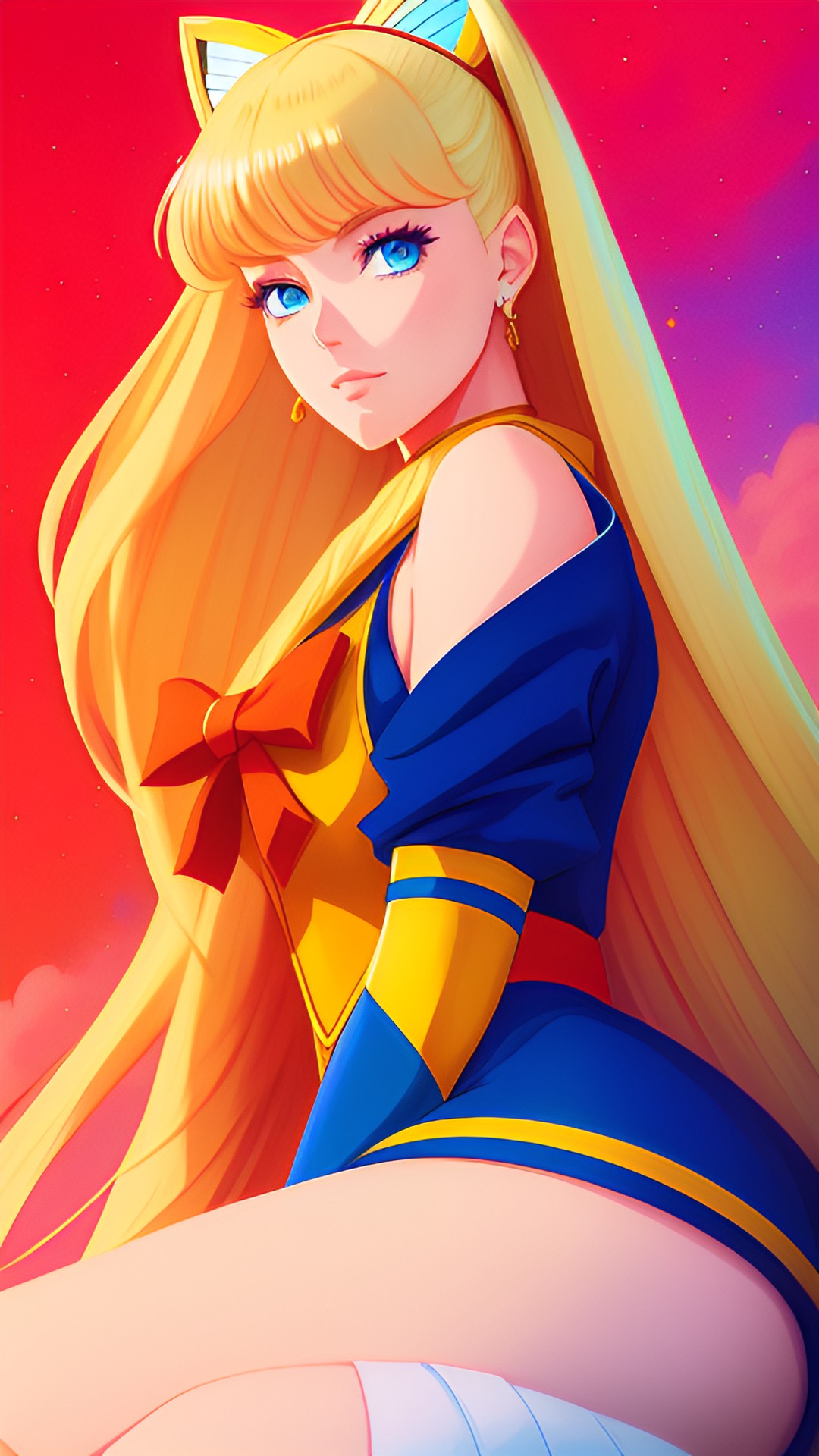 erika jayne as sailor venus, portrait preview