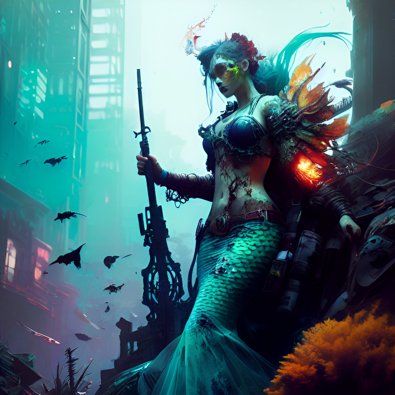 zombie-mermaid preview