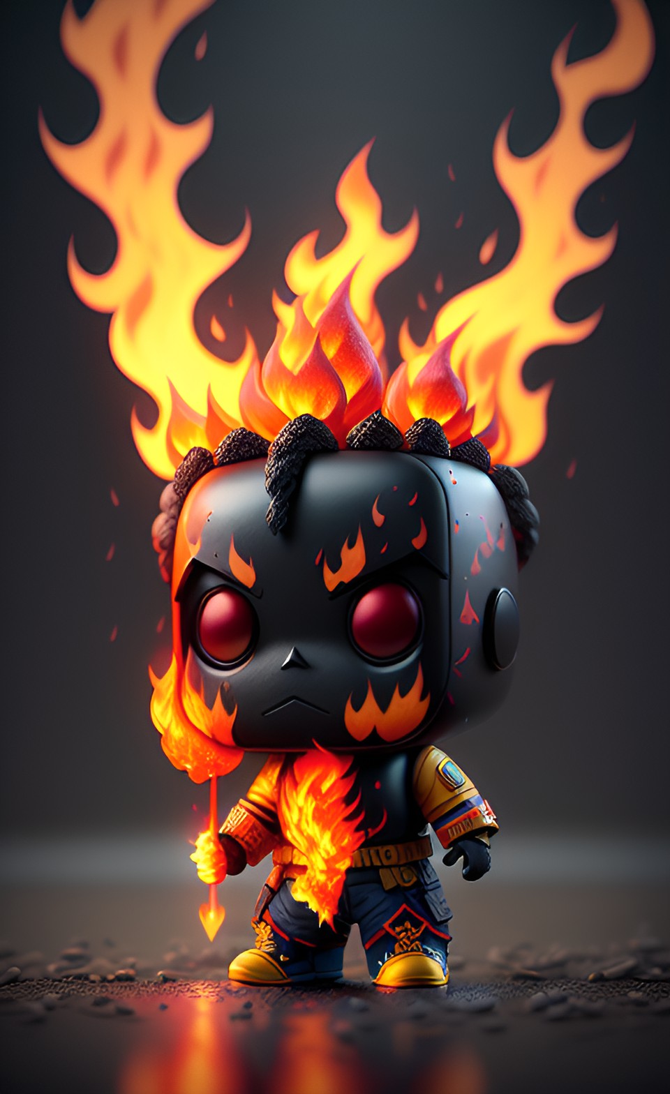 Fire baby #20 - fire and water preview