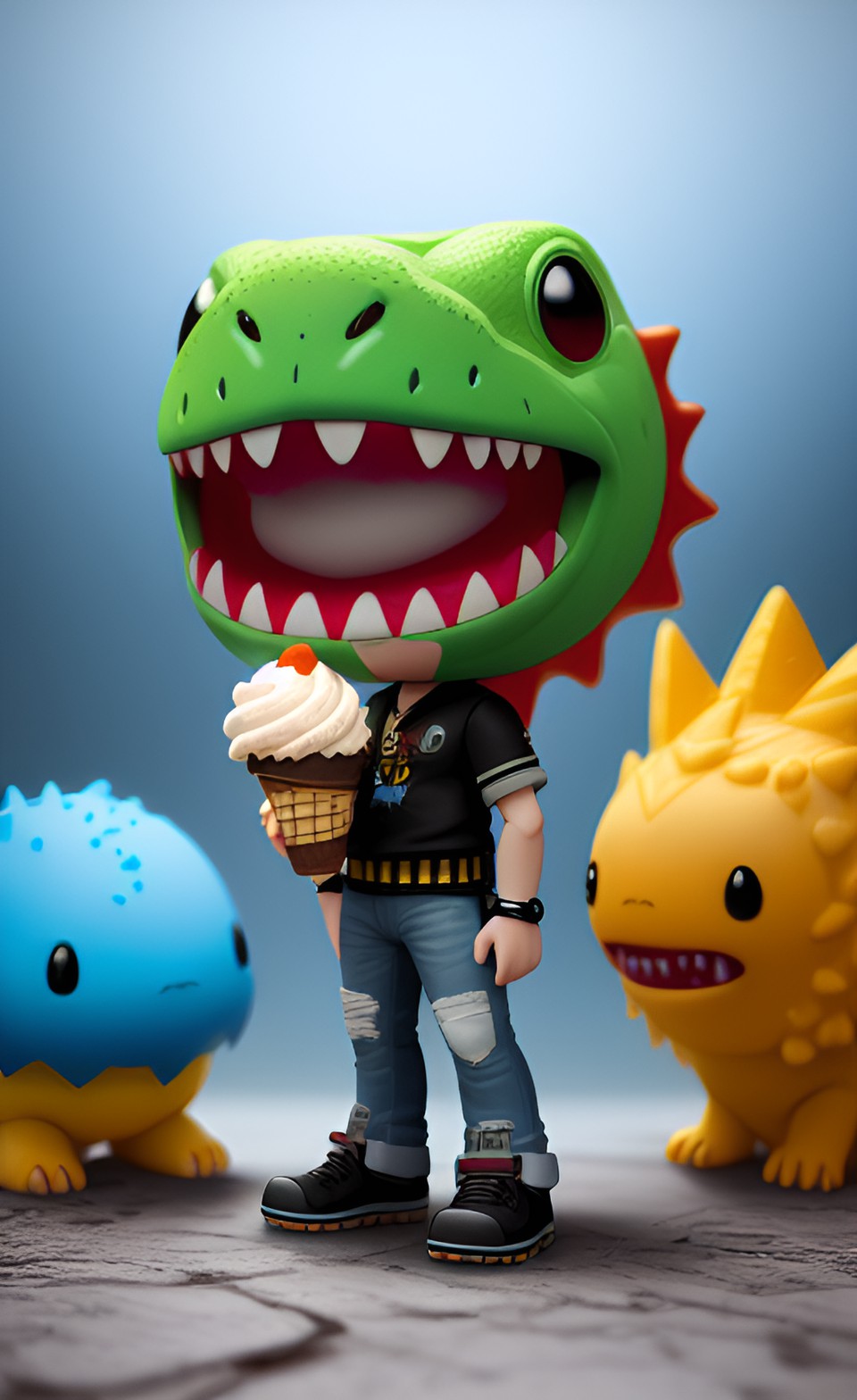 김세정 - dianosaur and ice cream preview