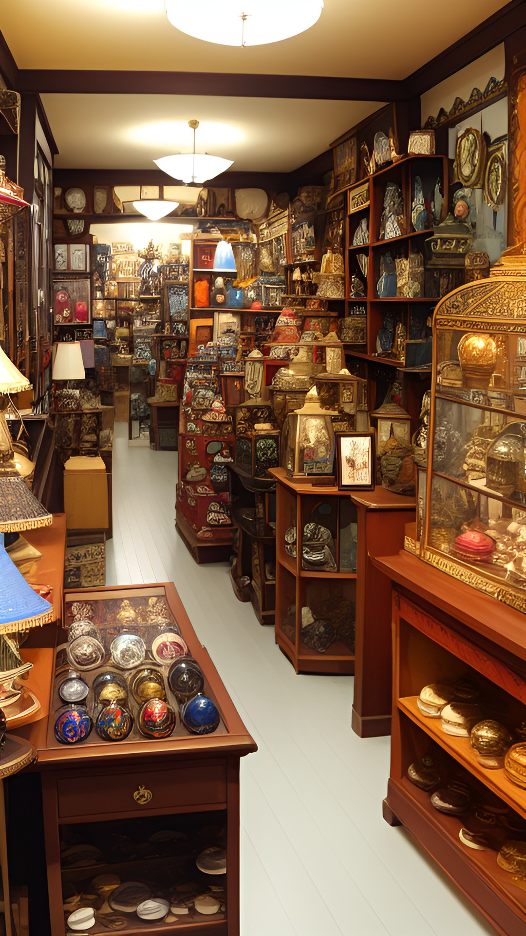 Antiquarians - inside antique souvenir shop preview