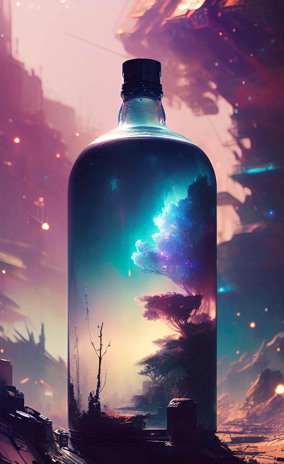 Galaxy in a bottle 22 - galaxy in a bottle preview