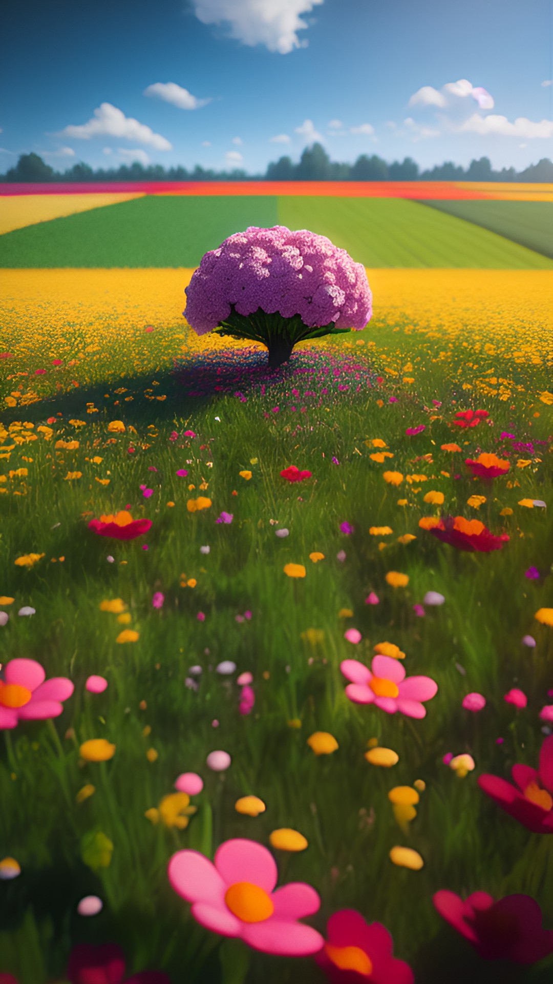 field of flowers preview